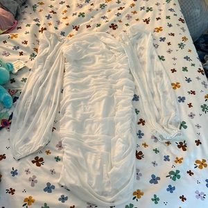 White dress size medium